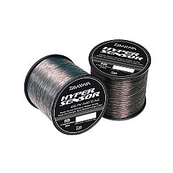 Fir monofilament Daiwa Hyper Sensor Dark, Gun Metal, 0.28mm/5.44kg, 1675m