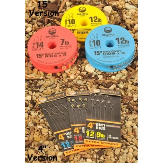 Montură Guru Bayonets QM1, Nr.16, 0.17mm/38cm, 8buc/plic