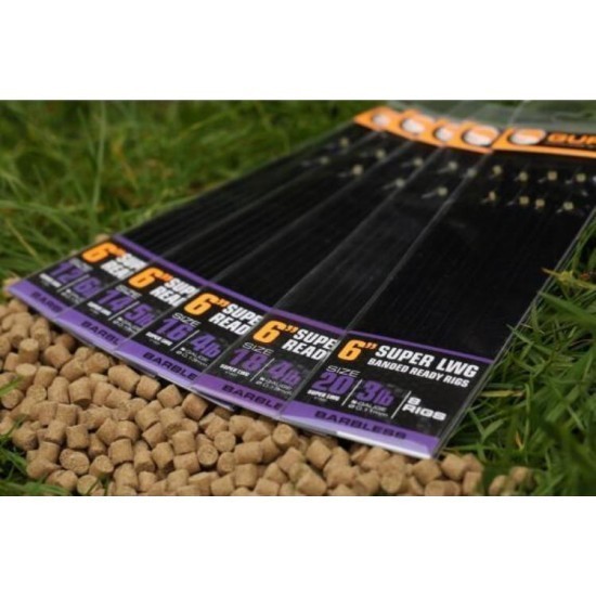 Montură Guru Super LWG Banded Ready Rig, Nr.20, 0.11mm/15cm, 8buc/plic