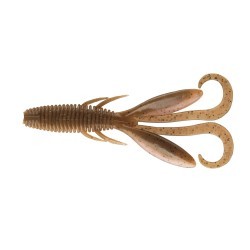 Nalucă Daiwa Steez Hog 3, Molted Shrimp, 7.6cm, 8buc/plic