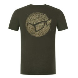 Tricou Korda Birdnest Tee, Dark Olive, 2X-Large