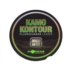 Fir fluorocarbon leader Korda Kontour, Kamo, 0.60mm/13.60kg/50m