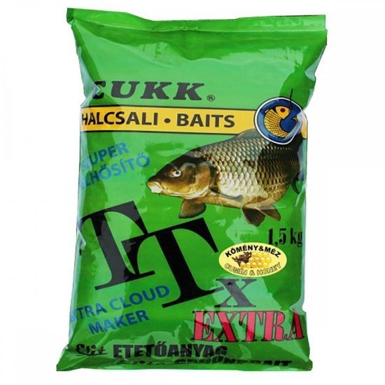 Nadă Groundbait Cukk TTX Extra, Chimen/Miere, 1.5kg