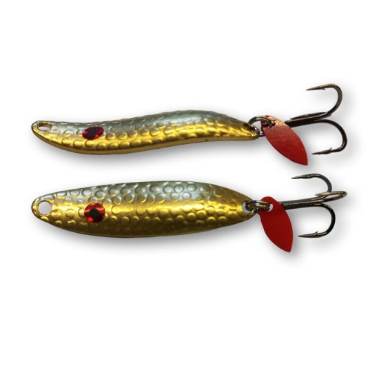 Linguriță oscilantă galbenă Berti Taifun 1 Dragon Skin, 7g