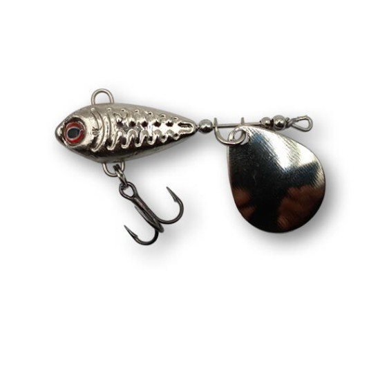 Spinnertail Berti Skeletonic Pro, Nickel, 13g