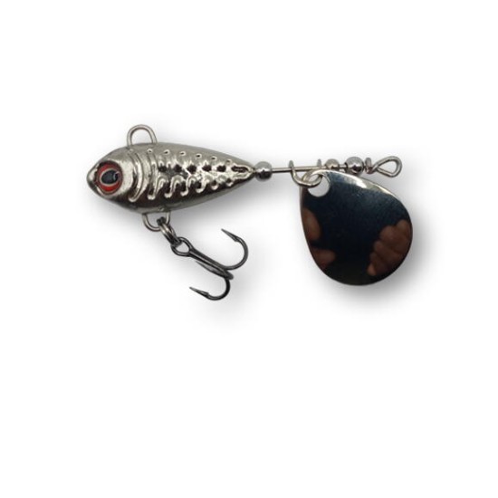 Spinnertail Berti Skeletonic Pro, Nickel, 10g