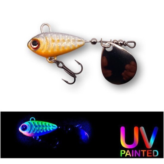 Spinnertail Berti Skeletonic Pro, Shad, 10g