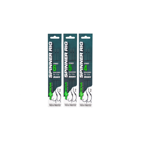 Montură Korda Spinner Rig, Nr.4/25lbs, 2buc/blister