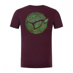 Tricou Korda Birdnest Tee, Burgundy, X-Large