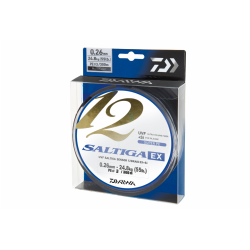 Fir textil Daiwa Saltiga 12BEX+SI, Multicolor, 0.26mm/24.8kg/300m