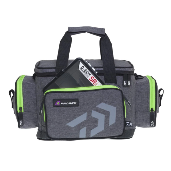 Geantă + 3 cutii Daiwa Prorex D-Box Tackle, Medium, 40x25x22cm