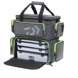 Geantă +  4 cutii Daiwa Prorex D-Box Tackle, Large, 45x42x25cm 