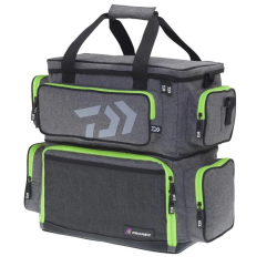 Geantă +  4 cutii Daiwa Prorex D-Box Tackle, Large, 45x42x25cm 