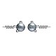 Cap jig Daiwa Prorex Round Screw-In 7g, 3buc/plic