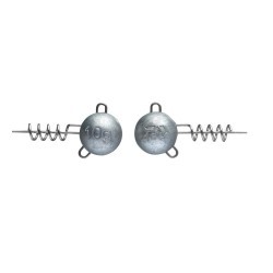 Cap jig Daiwa Prorex Round Screw-In 10g, 3buc/plic