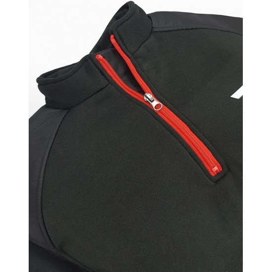 Costum Termic Daiwa Fleece, Black/Red, Medium