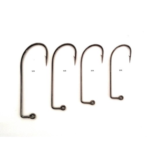 Cârlige pentru jig Mustad, 8/0, 100buc/plic