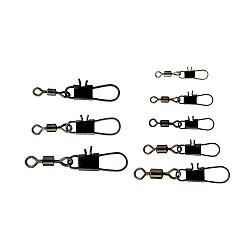 Agrafă Cu Vârtej Daiwa Emerillon Snap Swivel C, Nr. 8 / 8 kg, 20 buc./plic