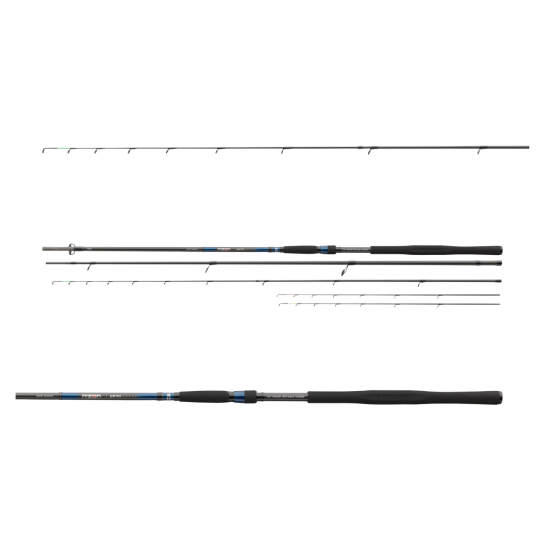 Lansetă Daiwa N'Zon Pro Staff Distance Feeder, 3.66m/120g, 3+3buc