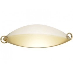 Lingurita oscilanta Williams LCW The Original 7.6cm 7.1g Gold and Silver Mirror