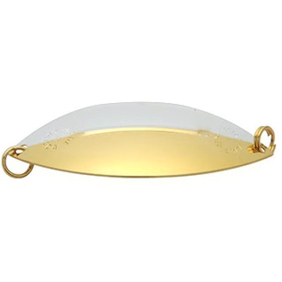 Lingurita oscilanta Williams Flasher 7cm 9.5g Silver and Gold