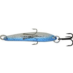 Lingurita oscilanta Williams Ice Jig 8.3cm 14.2g Blue Nu-Wrinkle