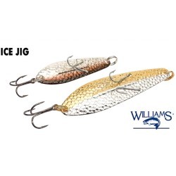 Lingurita oscilanta Williams Ice Jig 8.3cm 14.2g Blue Nu-Wrinkle