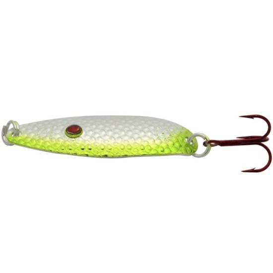 Lingurita oscilanta Williams Nipigon 6.4cm 9.5g Silver and Green Nu-Wrinkle