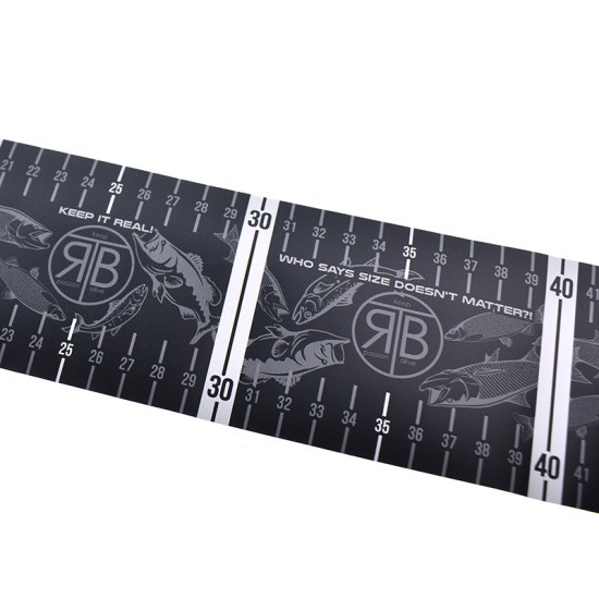 Ruletă de măsurare capturi RTB PVC Fish Ruler Light Game, 100x8cm