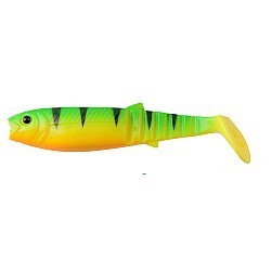 Shad Savage Gear Cannibal Shad Firetiger 12.5cm/20g, 1buc/plic