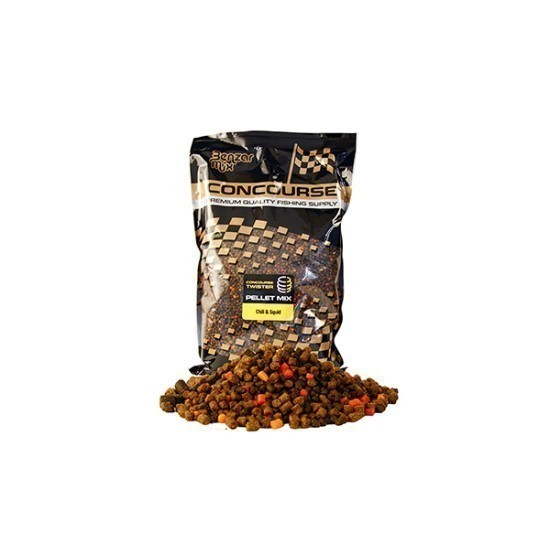 Micro Pelete Benzar Concourse Twister Chili Squid 800g Micro Pelete Benzar Concourse Twister Chili Squid 800g