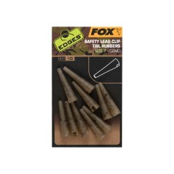 Edges Camo Size 7 lead clip tail rubbers