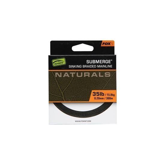 Submerge Naturals sinking braid x 600m 0.38mm 65lb/29.5kg
