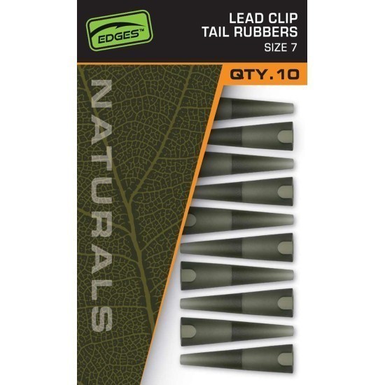 Naturals Size 7 Lead Clips Tail Rubbers Naturals Size 7 Lead Clips Tail Rubbers