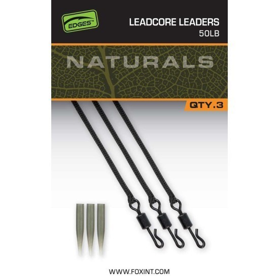 Naturals Leadcore Leaders x 3