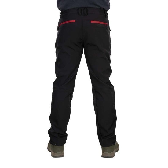 Pantaloni Fox Rage Pro Series Softshell Trousers, Storm Grey & Chilli Red, 3x-Large