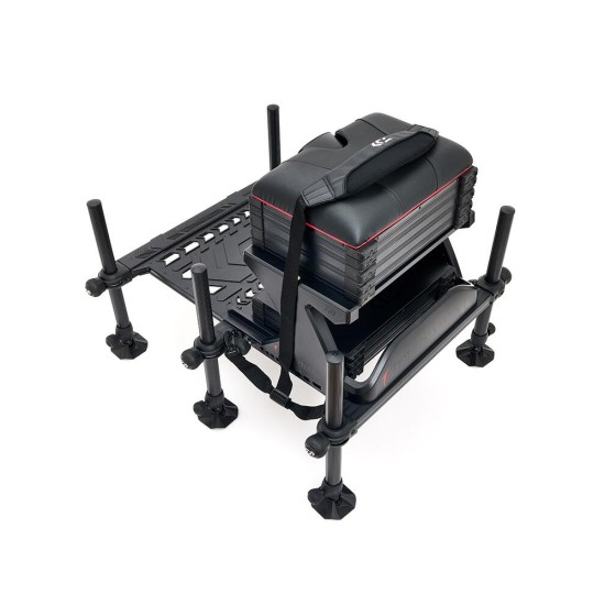 Scaun modular Daiwa Tournament 800 Seat Box, Black
