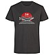 Tricou Daiwa Japan Pike Charcoal, 2X-Large