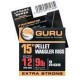 Montură Guru Bait Band Method Hair Rigs, Nr.12, 0.22mm/10cm, 8buc/plic