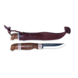 Cuțit + teacă Marttiini Lumberjack Reindeer Horn, Lamă 10cm