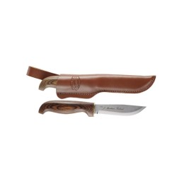 Cuțit + teacă Marttiini Wolf Finnskinner, Brown, Lamă 11cm