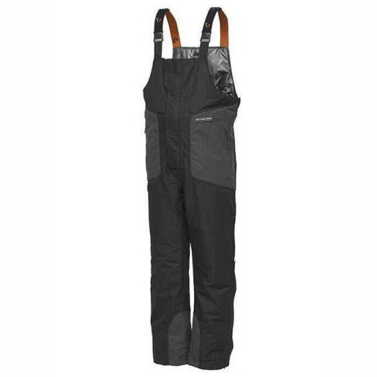 Salopetă impermeabilă Savage Gear Heatlite Thermo B&B, Negru, Medium Salopetă impermeabilă Savage Gear Heatlite Thermo B&B, Negru, Medium