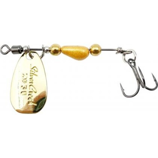 Linguriță rotativă Daiwa Silver Creek, Gold Metal, 6g