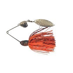Spinnerbait Berti 1x Colorado + 1x Salcie/Rosu/Negru/Orange, 14g