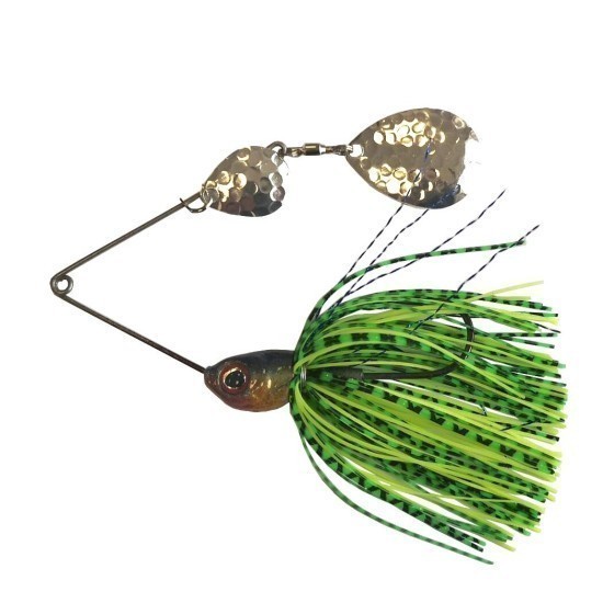 Spinnerbait Berti 2x Colorado/Lime/Chartreuse, 14g Spinnerbait Berti 2x Colorado/Lime/Chartreuse, 14g