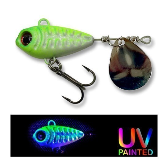 SPINNER SKELETONIK PRO WHITE/CHARTREUSE 22G SPINNER SKELETONIK PRO WHITE/CHARTREUSE 22G