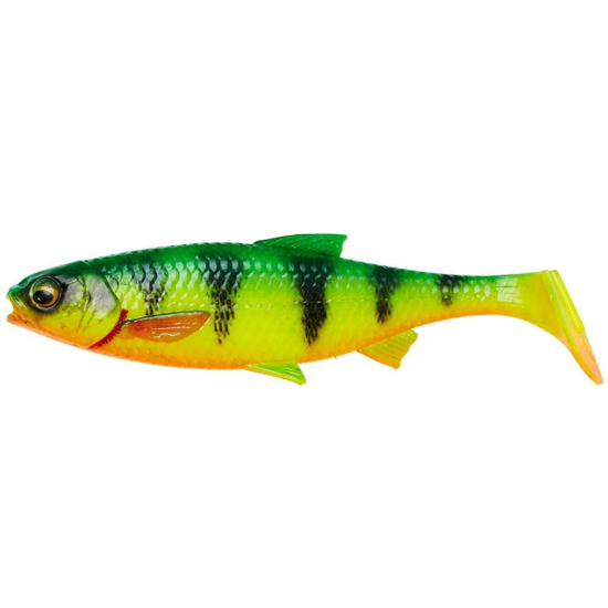 Shad Savage Gear 3D River Roach, Firetiger, 10cm, 10g, 4buc/plic Shad Savage Gear 3D River Roach, Firetiger, 10cm, 10g, 4buc/plic