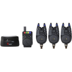 Set Avertizori + Stație Prologic C-Series + lampă de cort Bivvy, 3+1