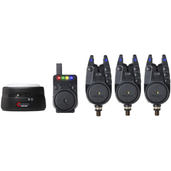 Set Avertizori + Stație Prologic C-Series + lampă de cort Bivvy, 3+1