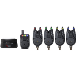Set Avertizori + Stație Prologic C-Series + lampă de cort Bivvy, 4+1